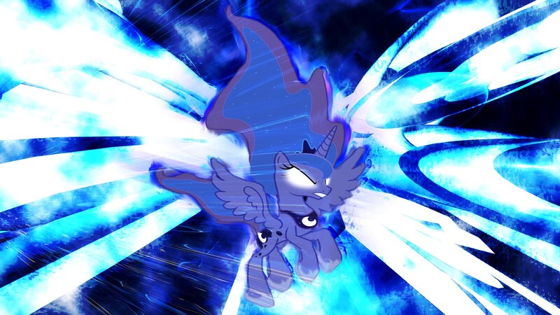 Purple Pegasus Pony