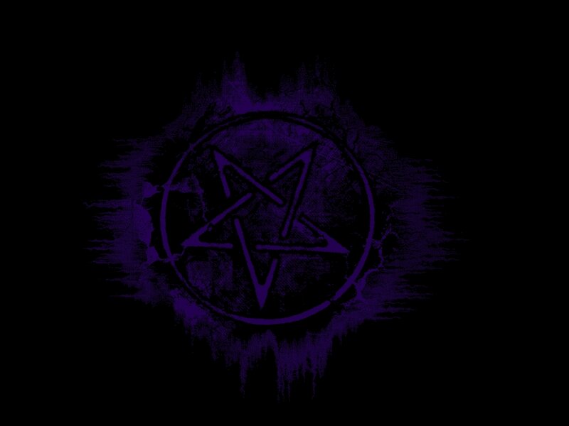 purple pentagram symbol