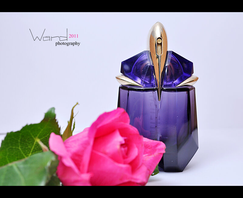 Purple Perfume Bottle — Calm