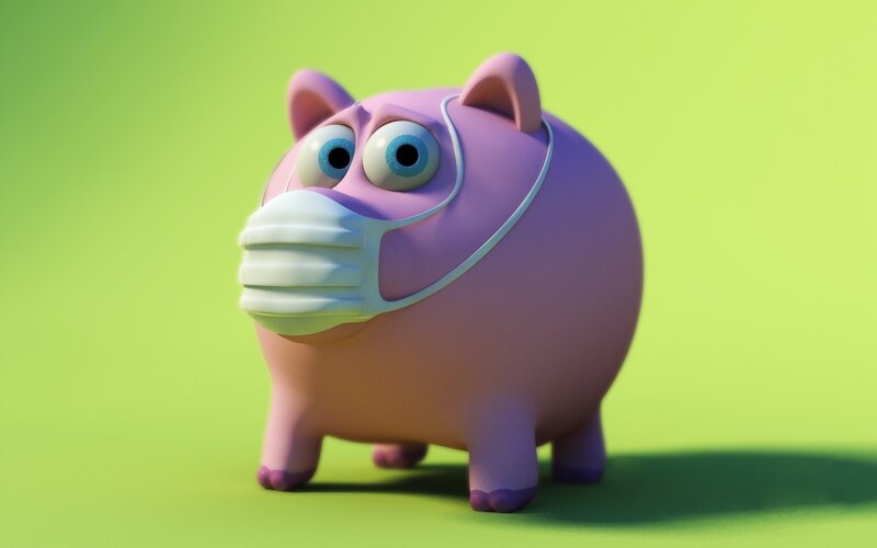 Purple Piggy Bank