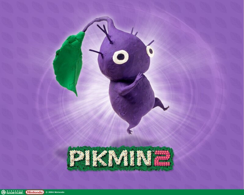 Purple Pikmin Character