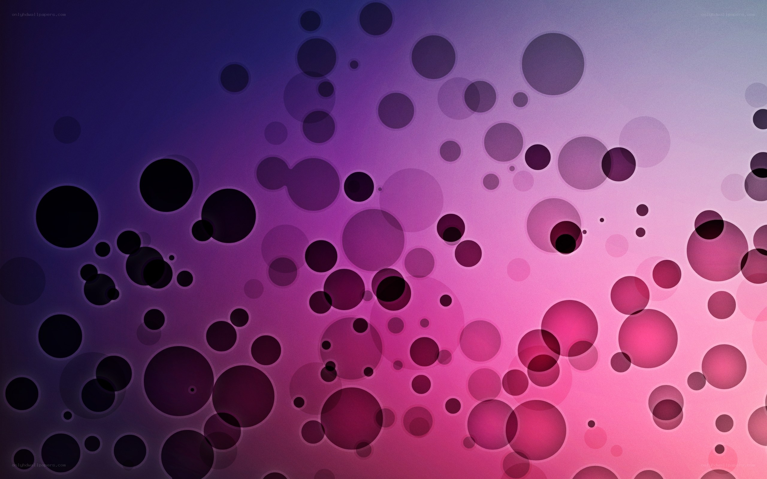 purple pink circle pattern