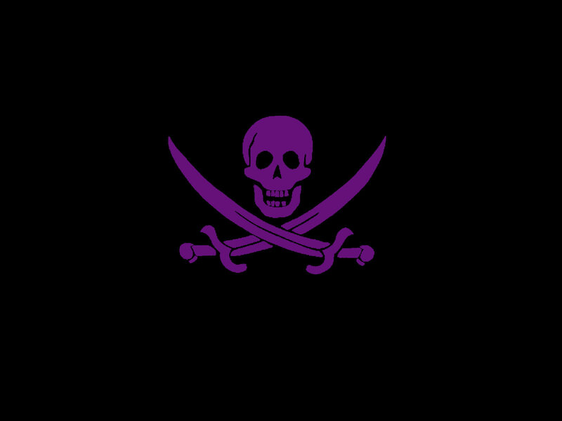 purple pirate flag