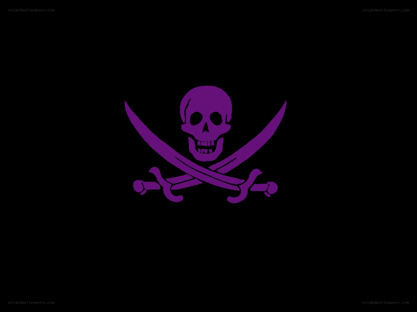 purple pirate flag