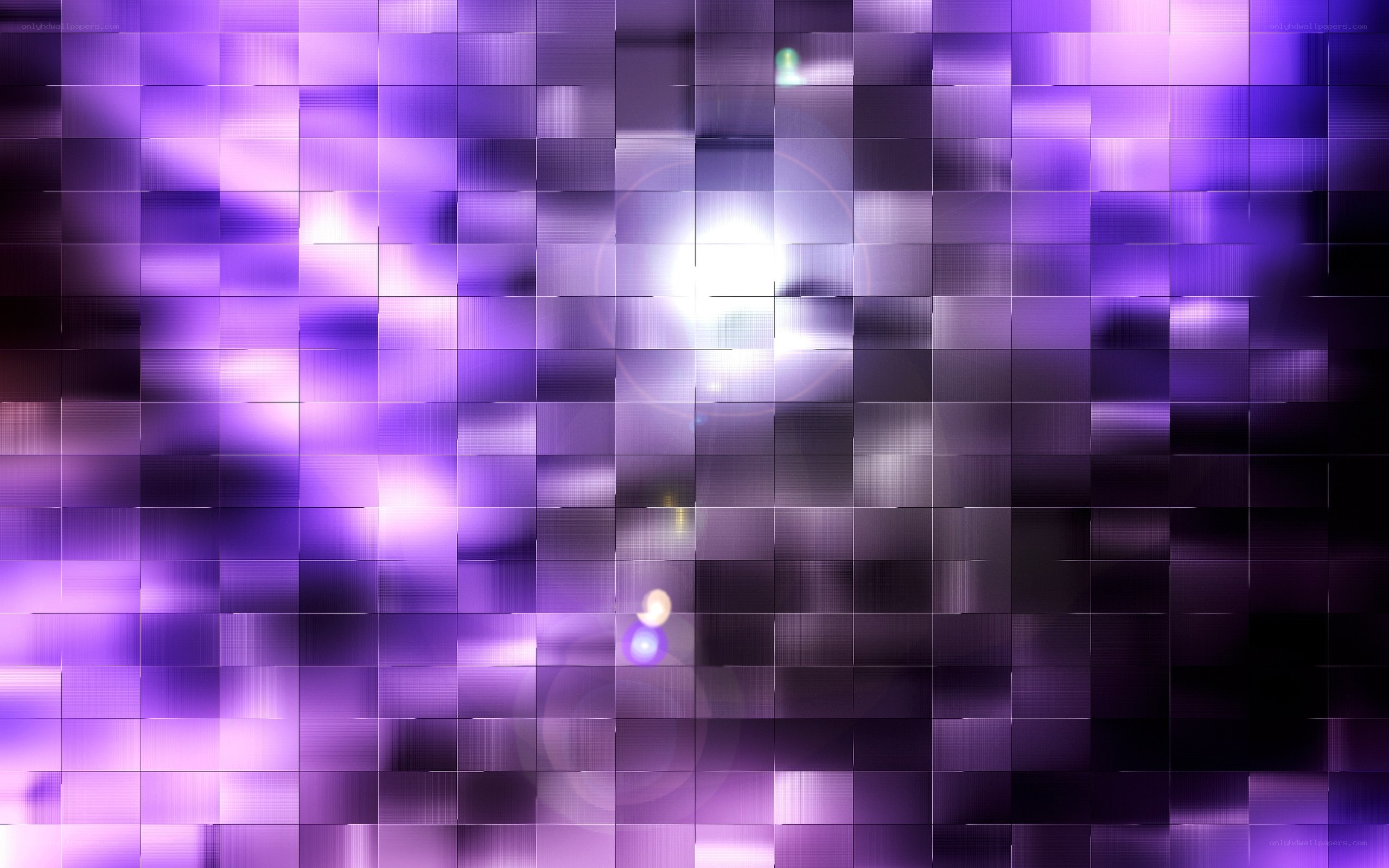 purple pixelated light effect