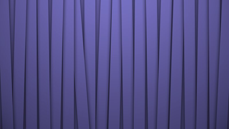 Purple Pleated Curtain