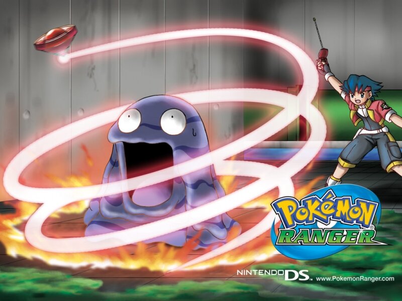 Purple Pokémon in Fire