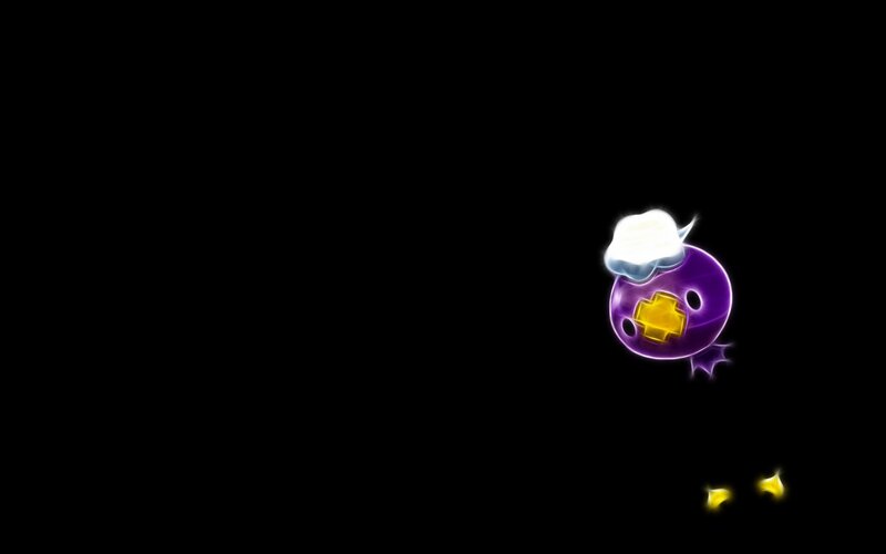Purple Pokémon with Cloud