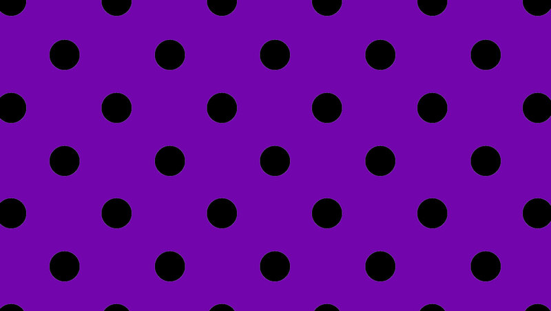 purple polka dot pattern