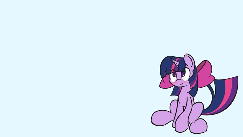 Purple Pony Character — Calm, Digital Art