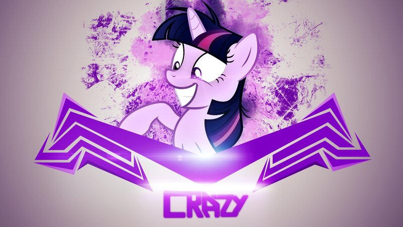 Purple Pony Character — Energetic