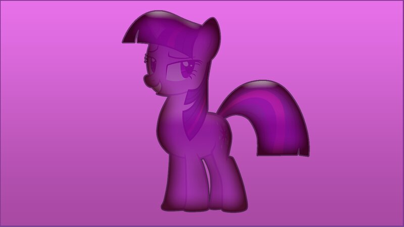 purple pony character