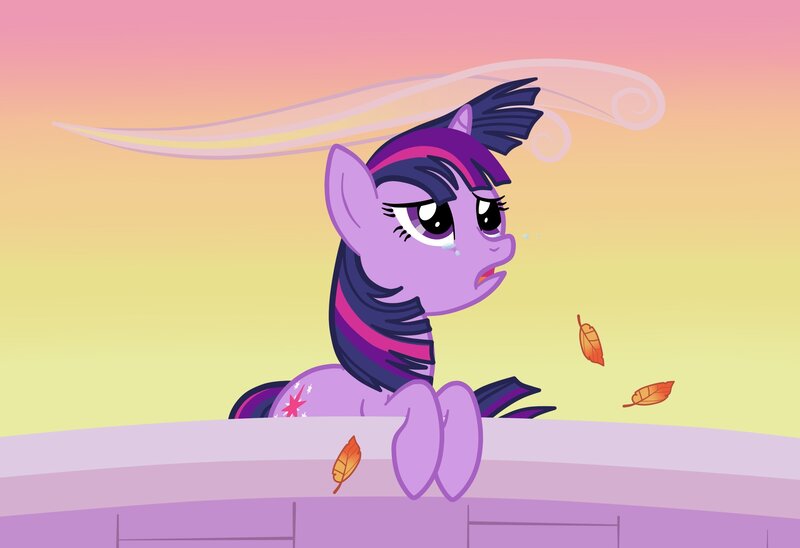 Purple Pony Crying — Melancholic, Sunset