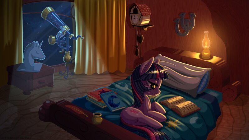 Purple Pony Reading Book — Blue