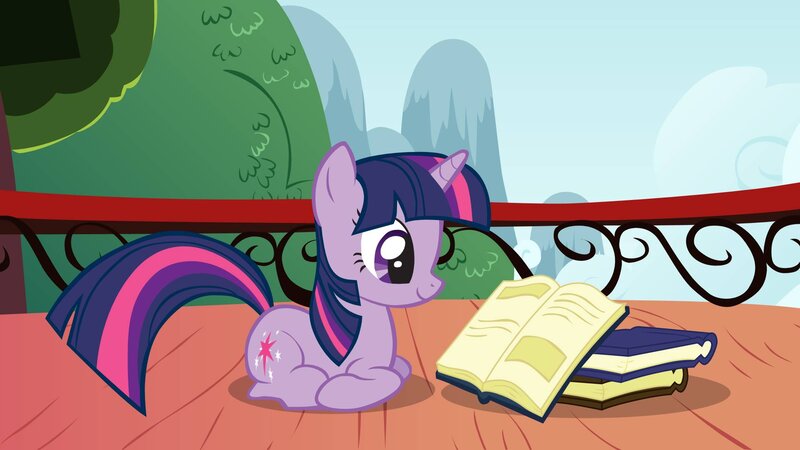 Purple Pony Reading Book — Calm