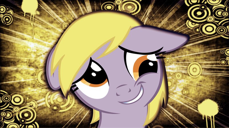 Purple Pony with Blonde Hair