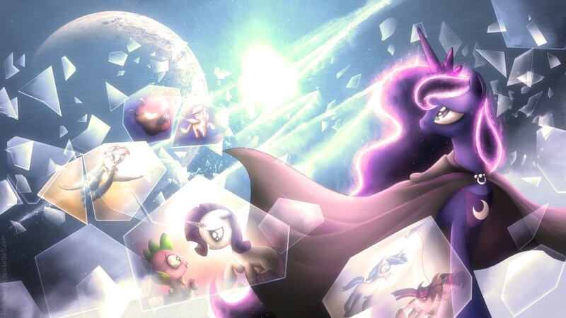 Purple Pony with Cape