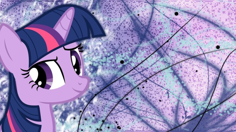 Purple Pony with Dark Mane