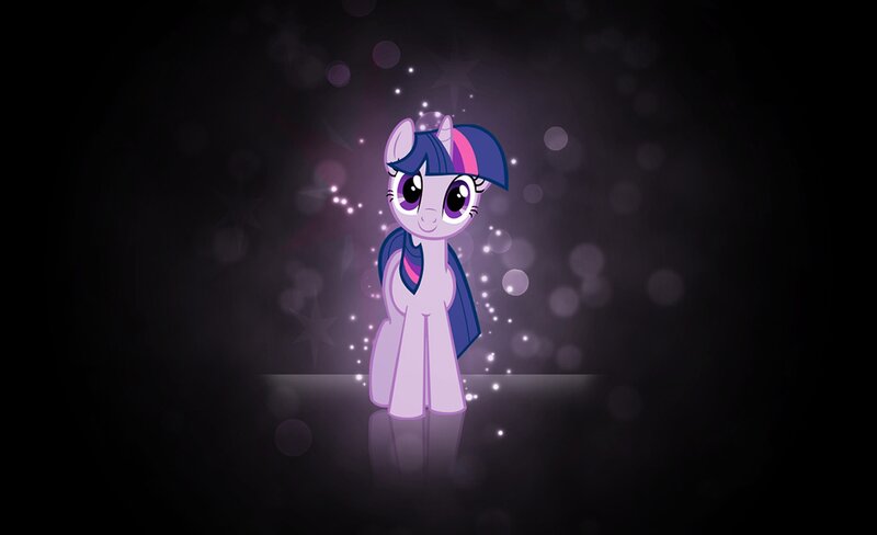 Purple Pony with Horn — Magical