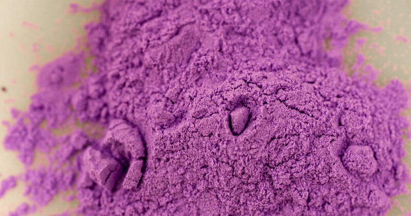 purple powder texture