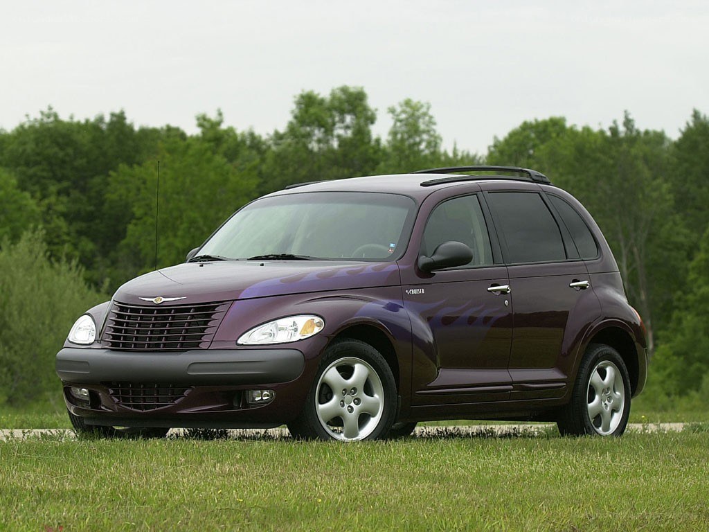 Purple PT Cruiser car