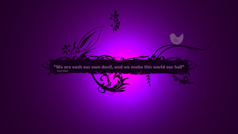 Purple quote background