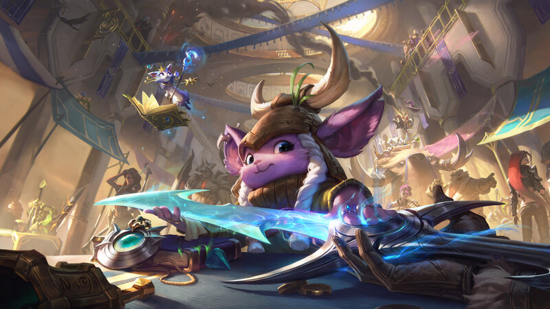 Purple Rabbit-like Creature