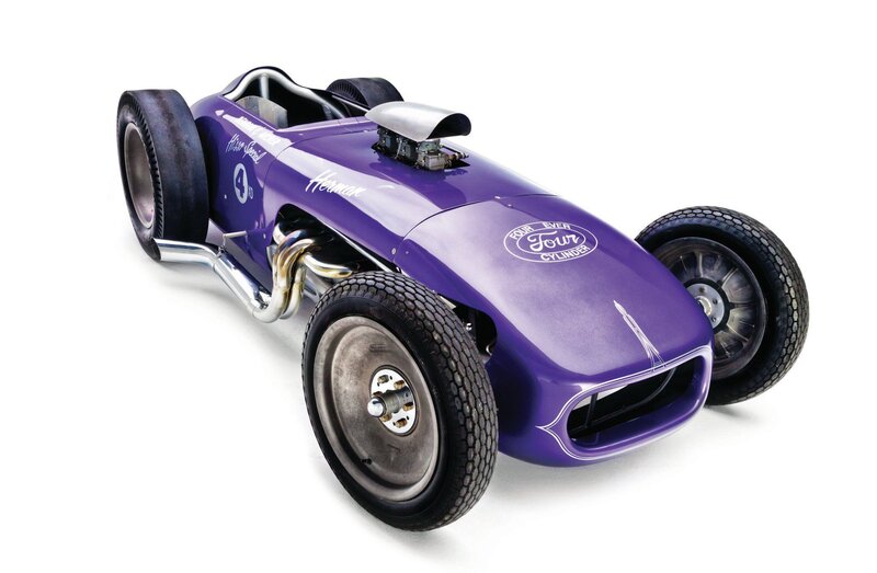 Purple Race Car — Clean