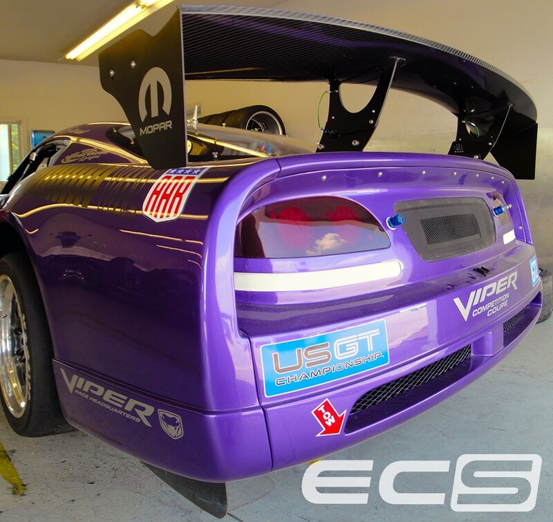 Purple Race Car — Focused