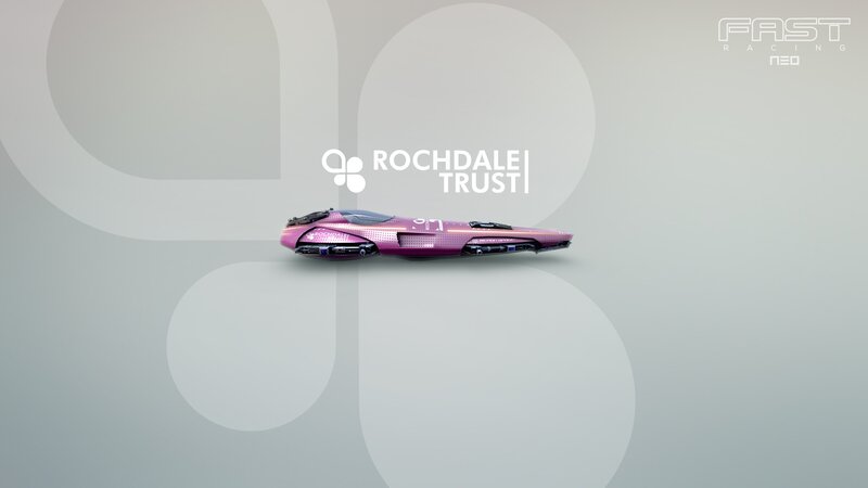 Purple Racing Vehicle