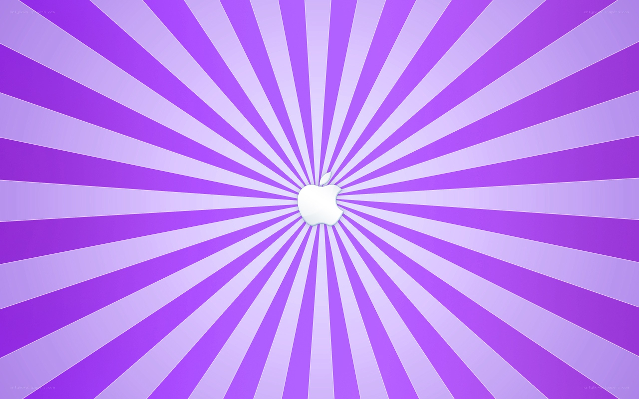 purple radial apple logo