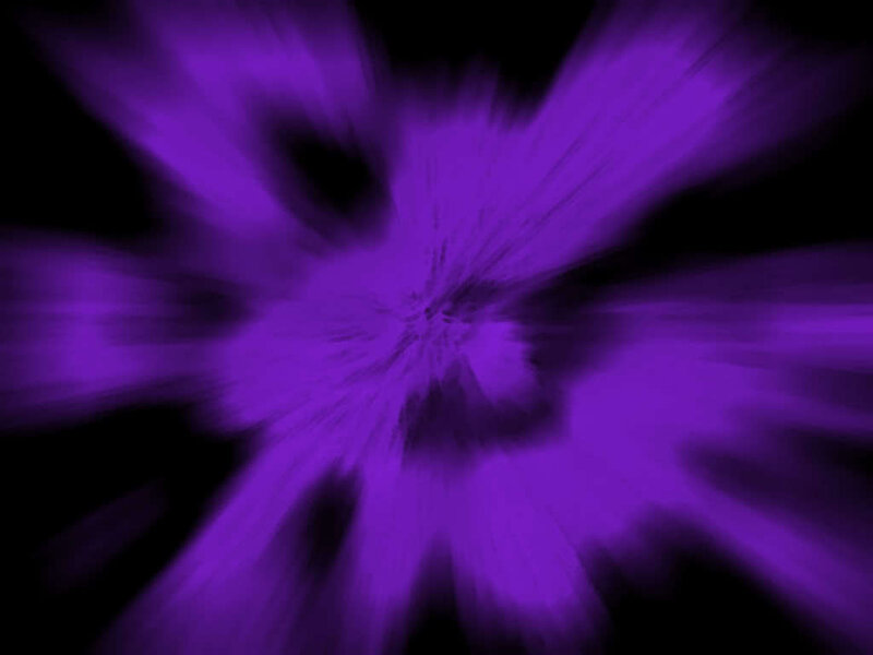 purple radial burst effect