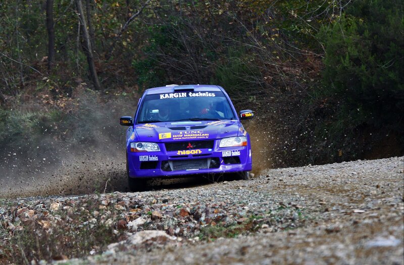 Purple Rally Car — Dynamic