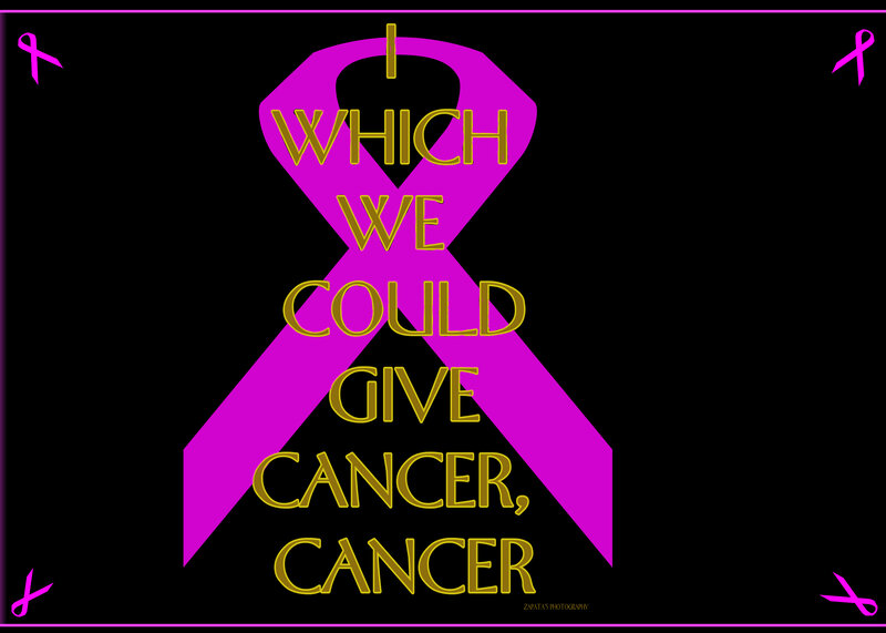 Purple Ribbon with Text