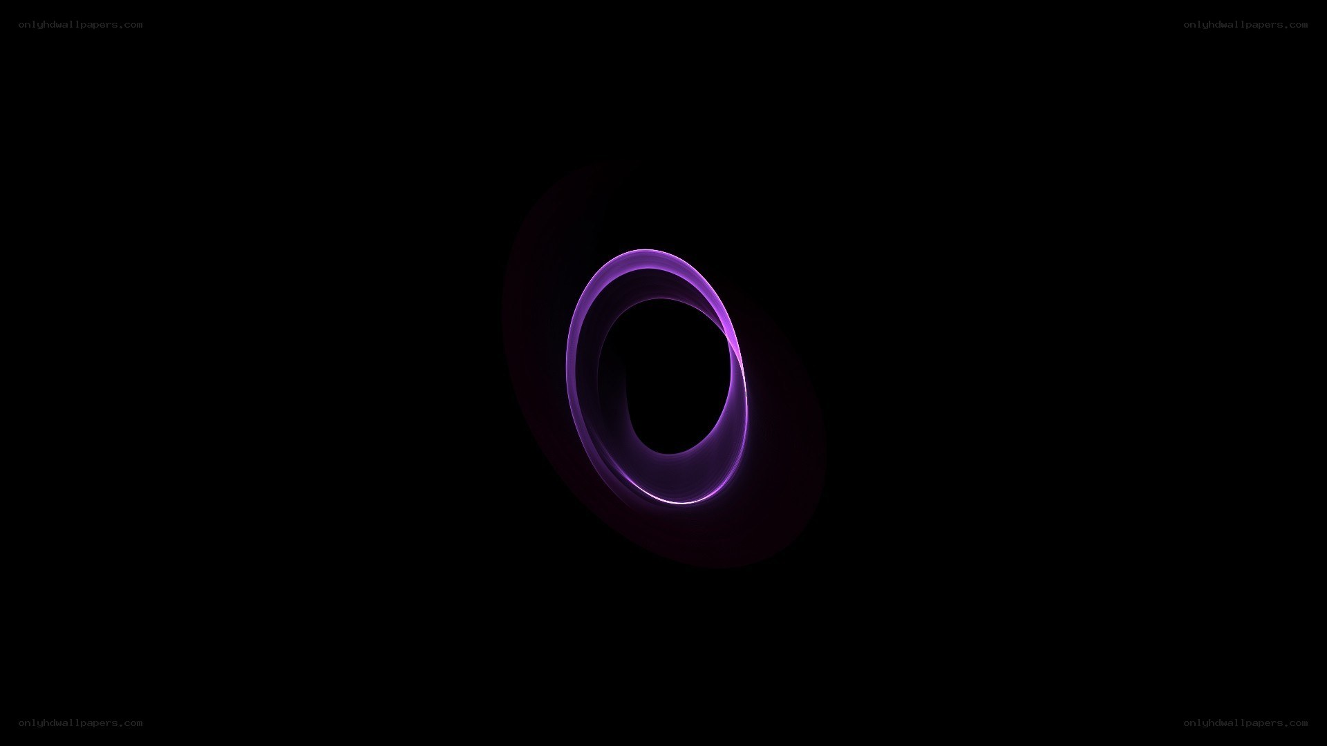 purple ring light effect