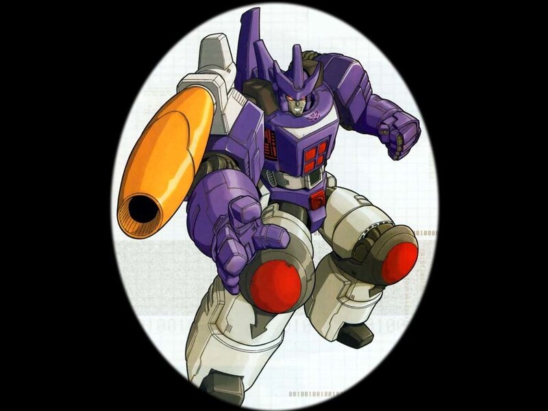 Purple Robot Character — Dramatic