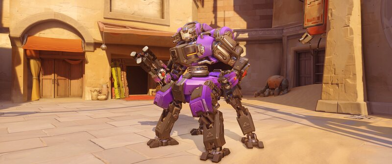 Purple Robot Mech