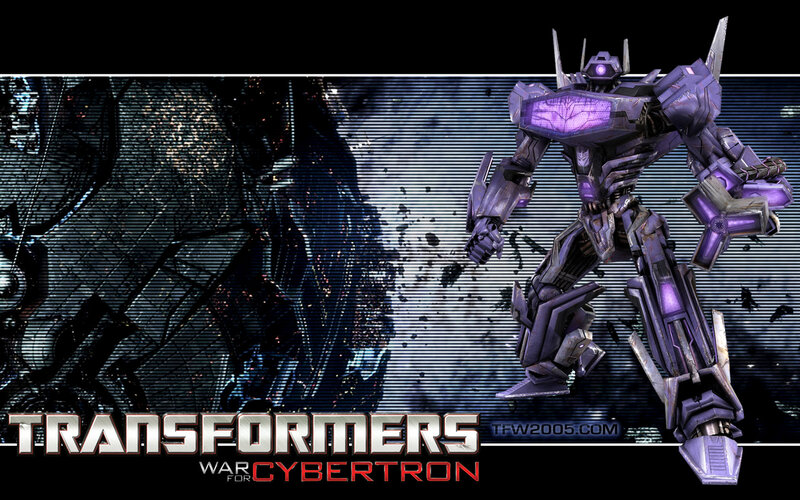Purple Robot Transformer — Dramatic