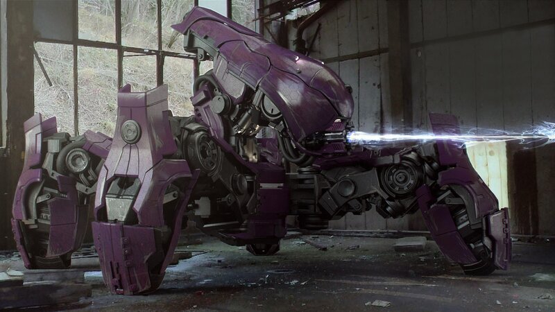 Purple Robotic Vehicle