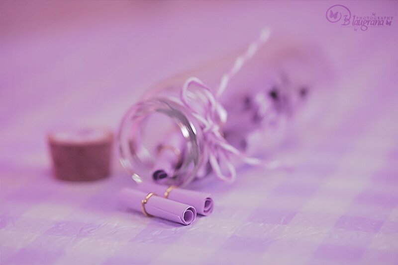 Purple Rolled Notes