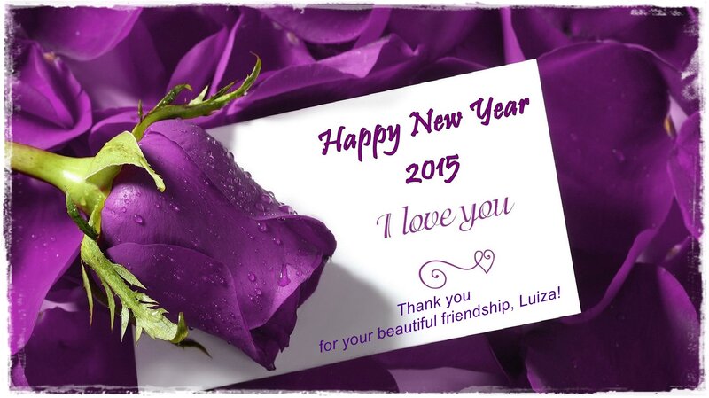 Purple Rose with Card — Sentimental