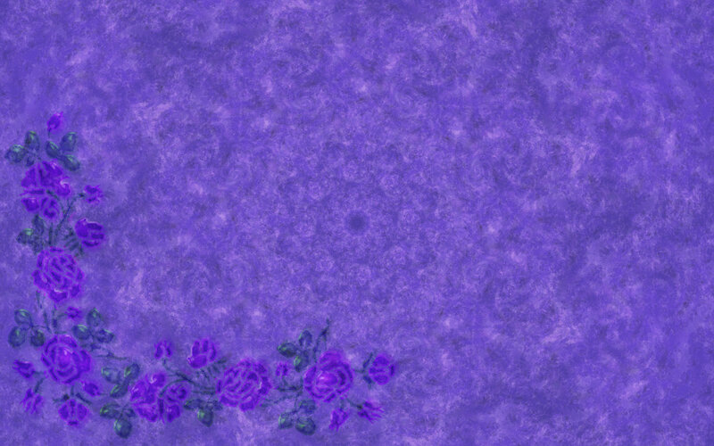 Purple Roses on Purple Background