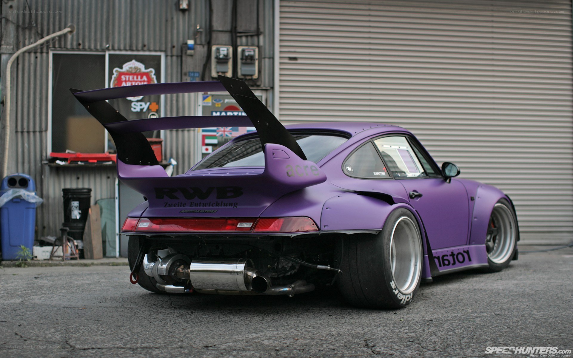 Purple RWB Porsche