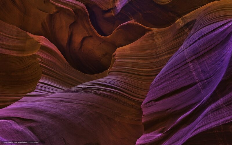 Purple Sandstone Canyon