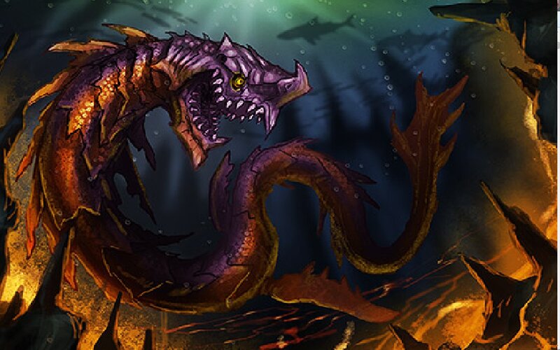 Purple Sea Serpent