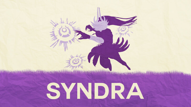 Purple Silhouette Character
