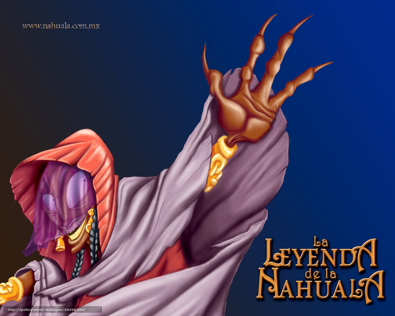Purple-skinned Character
