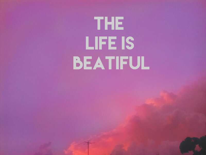 Purple Sky with Clouds — Serene, Sunset, Photograph