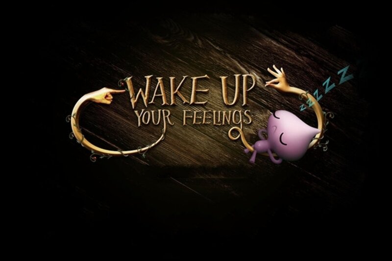 Purple Sleeping Character