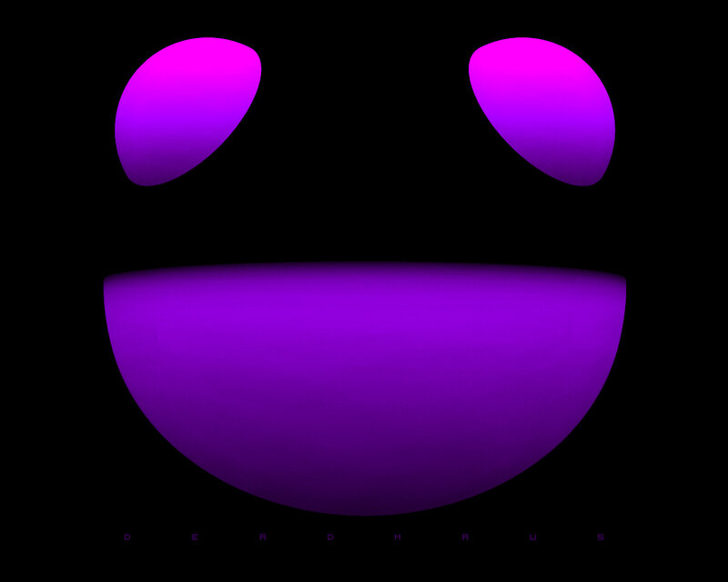 purple smiley face
